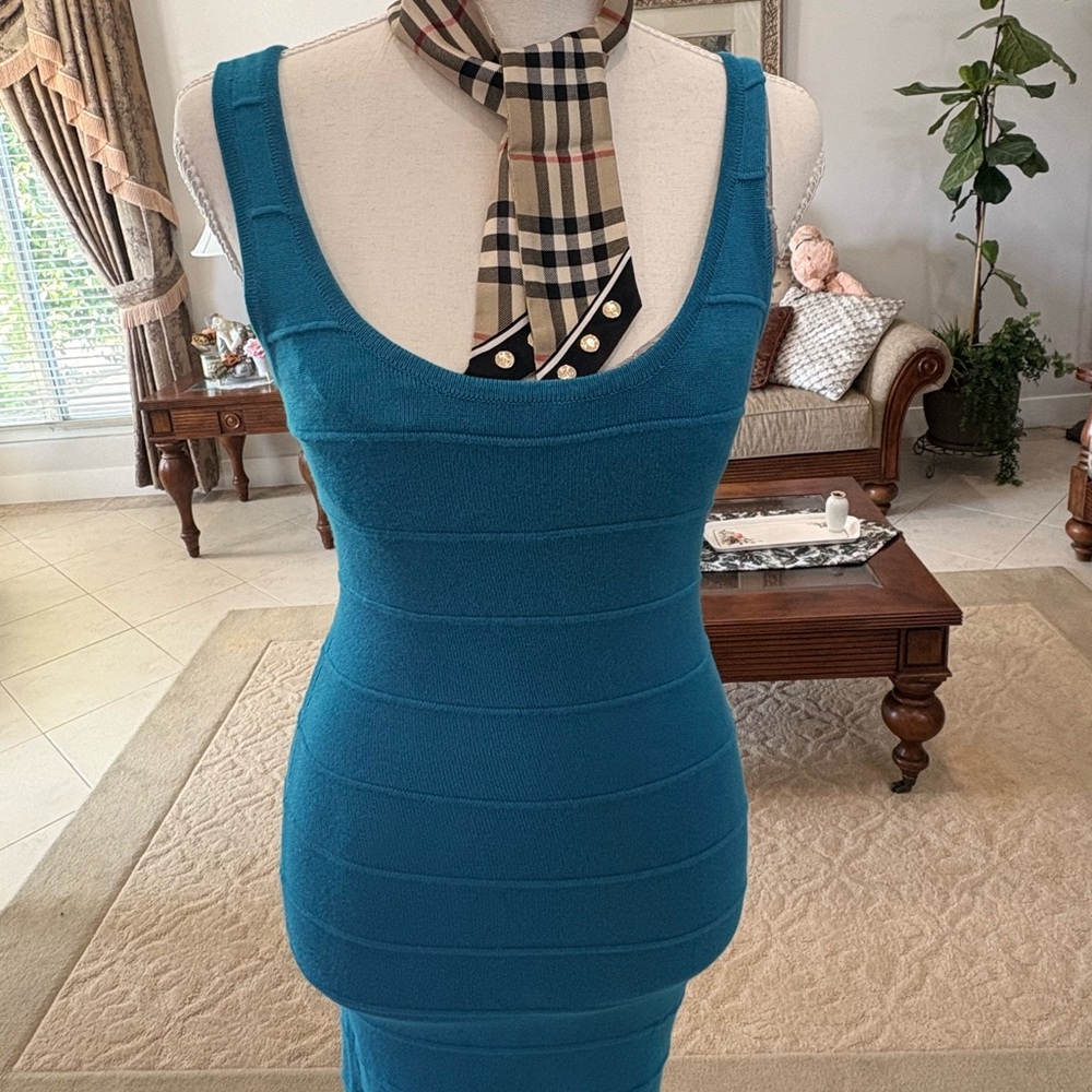 Vertigo Paris Blue Midi Dress